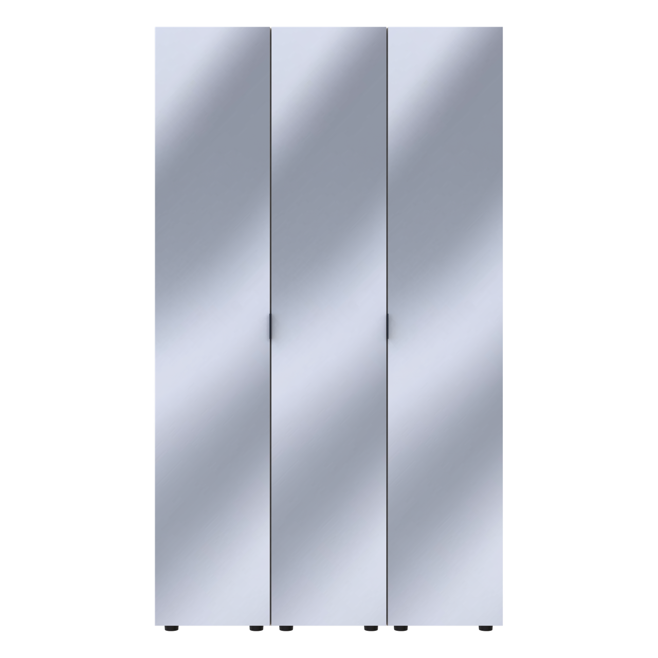 Комплект пеналов для одежды Doros Гелар 117х49,5х203,4 см 3 шт. 3 Зеркала/Кашемир (DRS-011262)