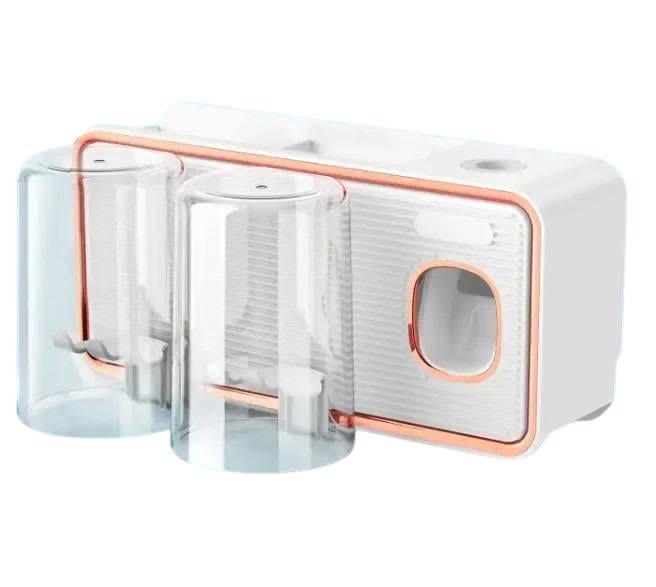 Диспенсер-полиця для зубного приладдя з 2 склянками Toothbrush holder RA-925