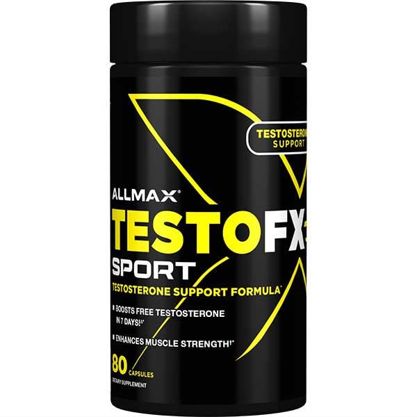 Бустер тестостерону AllMax Nutrition TestoFX Sport Testosterone Support Formula 80 капс. (00000035089)