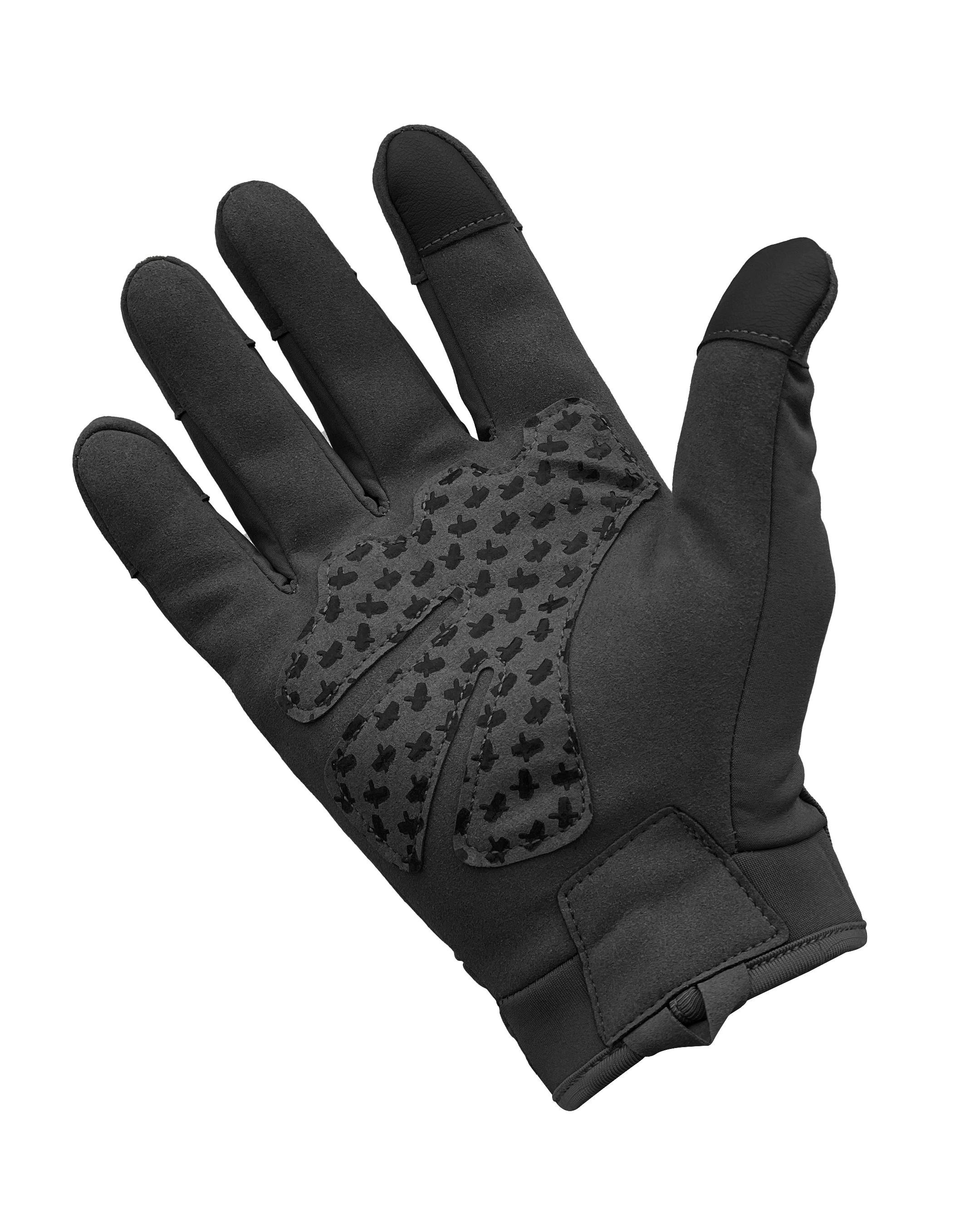 Перчатки военные мужские с защитной вставкой L Черный (RUK-7.2.L) - фото 2