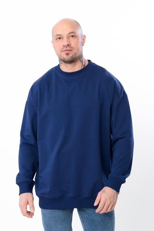 Світшот чоловічий оверсайз Носи Своє р. 58 Синій (8379-057-1) - фото 2 Світшот чоловічий оверсайз Носи Своє р. 58 Синій (8379-057-1) - фото 2