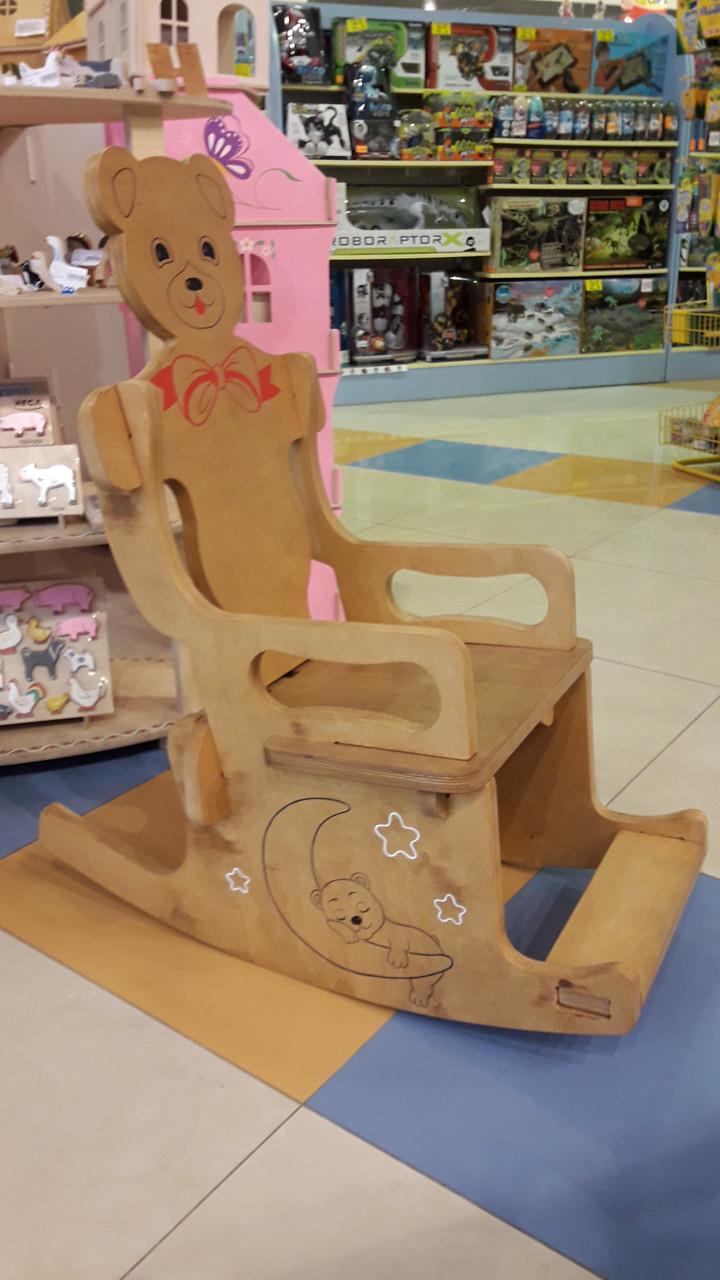 Кресло-качеля HEGA Мишка деревянный с росписью (94) - фото 6 Кресло-качеля HEGA Мишка деревянный с росписью (94) - фото 6