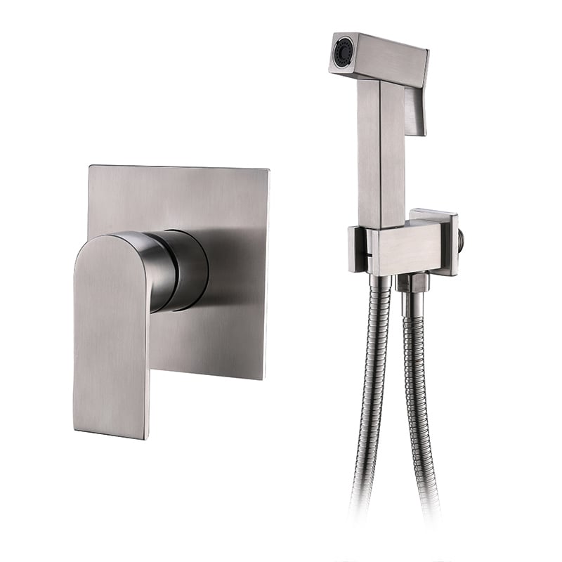 Смеситель для гигиенического душа Koer KI-23015-02 Нержавеющая сталь (KR4786)