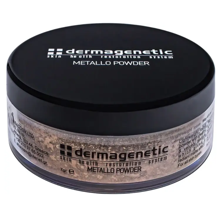 Пудра мінеральна темна Dermagenetic Metallo Powder Dark Shade 7 г - фото 2 Пудра мінеральна темна Dermagenetic Metallo Powder Dark Shade 7 г - фото 2