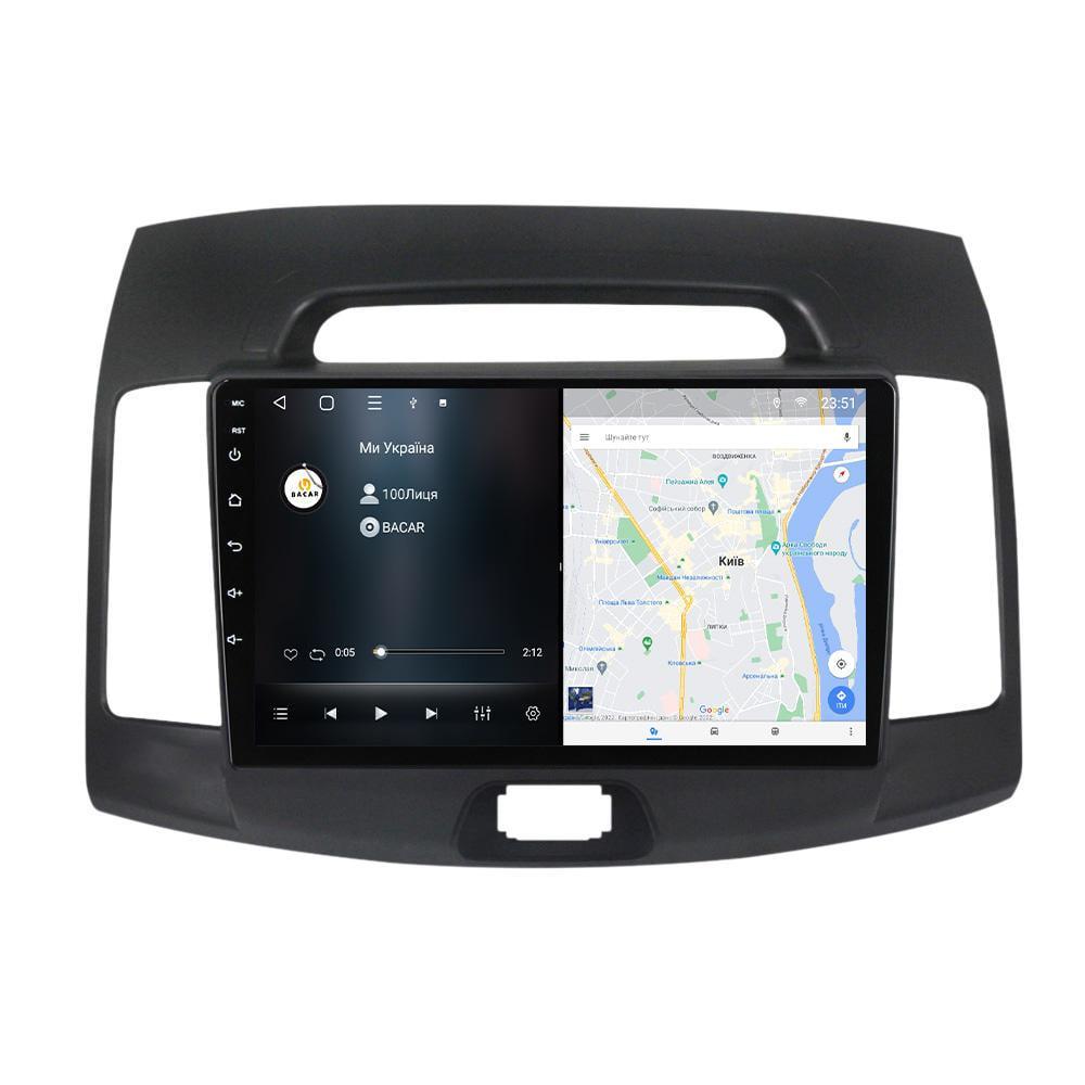 Магнітола штатна BACAR для Hyundai Elantra 2006-2011 4/64Gb Individual (1611559) - фото 2