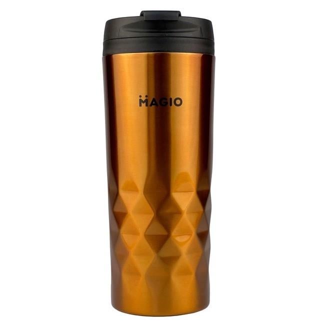 Термостакан с крышкой Magio MG-1045O 500 мл Orange (iz14757)
