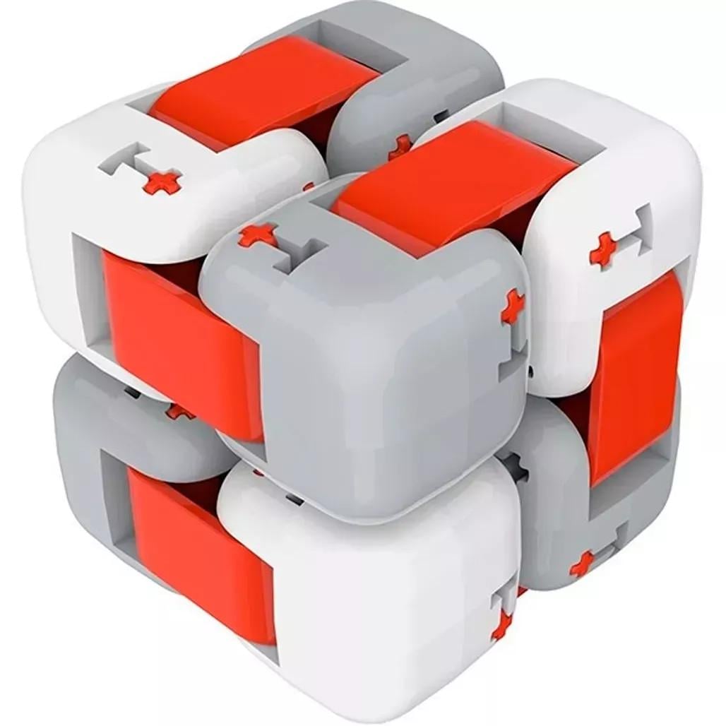 Кубик-конструктор Mitu Fidget Cube Plus Plus Plus ZJPS03IQI White/Red/Grey