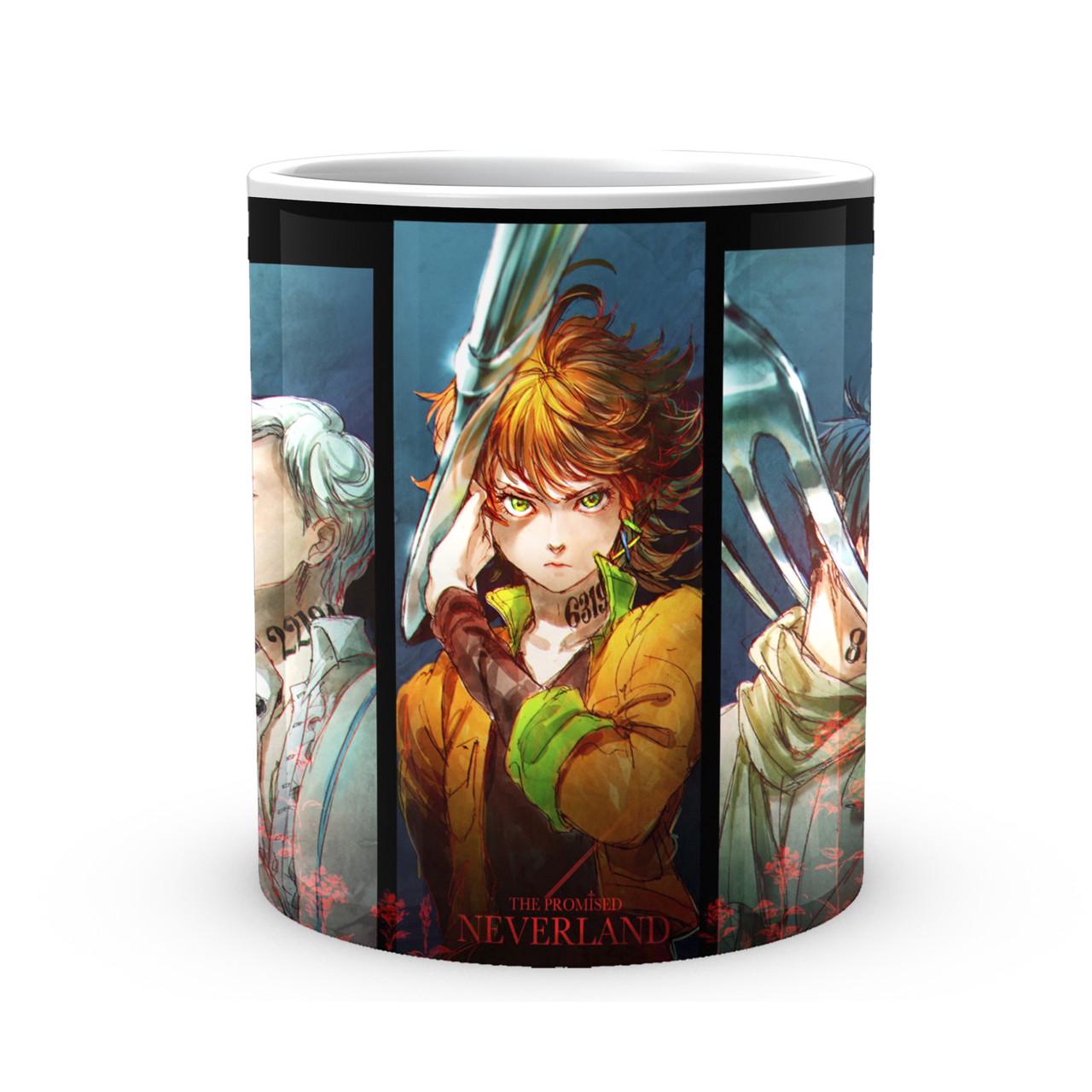 Чашка GeekLand The Promised Neverland Норман Эмма Рей 330 мл (NV 02.455)