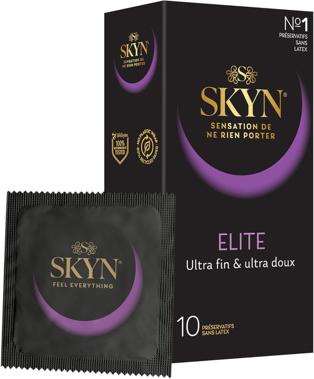 Презервативи SKYN ELITE ультратонкі безлатексні 10 шт.