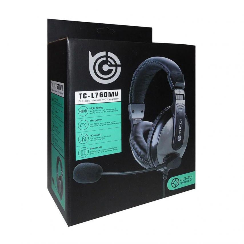 Наушники TC-L760MV Black/Grey Наушники TC-L760MV Black/Grey