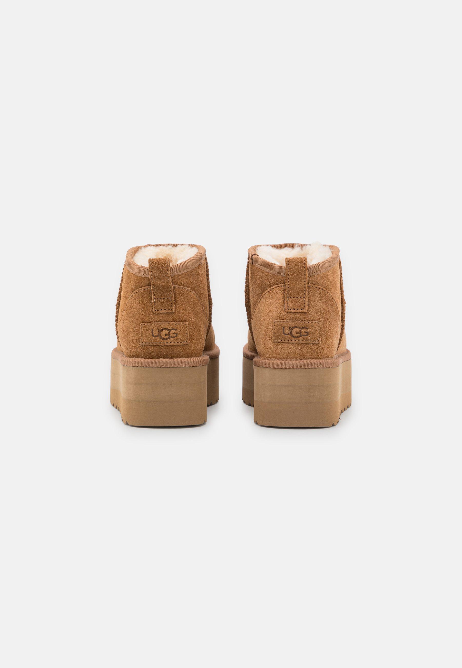 Уги жіночі UGG Classic Ultra Mini Platform р. 38 Chestnut (1135092) - фото 4