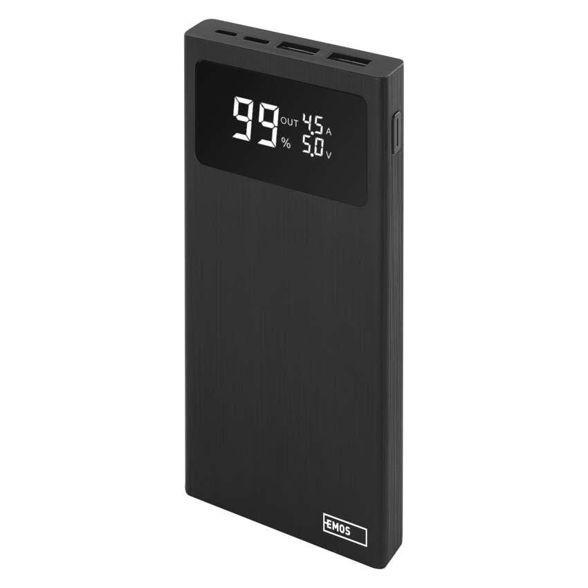 Повербанк Emos B0531B 22,5W 10000 mAh PD20W Черный (36407685)