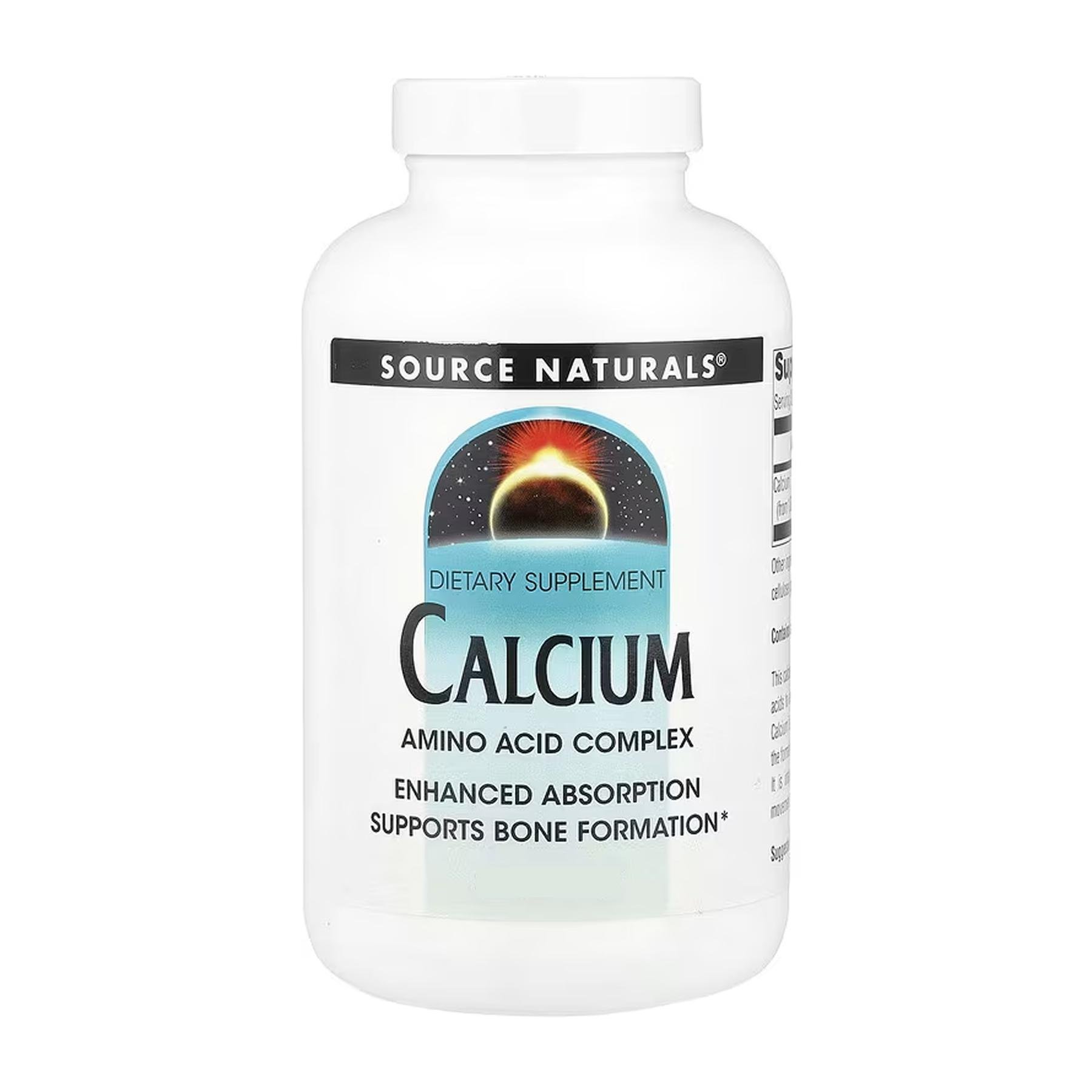 Кальцій Source Naturals Calcium 100 таб. 200 мг