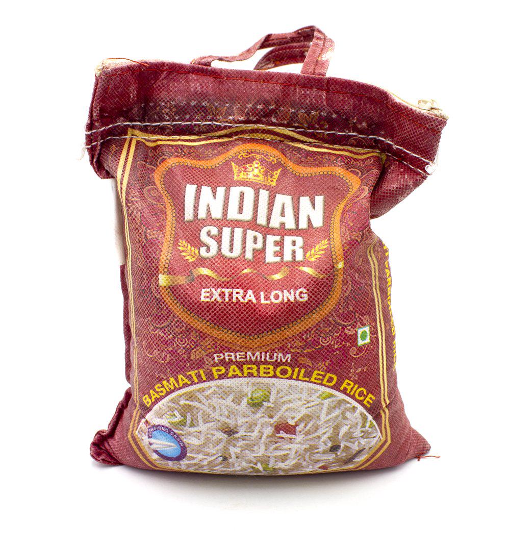 Рис басмати Indian Super Extra long Basmati Perboiled Rice 5 кг (2562324516)