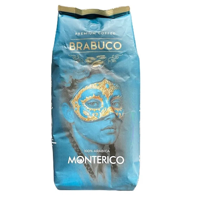 Кава зернах Monterico Brabuco 100% 1 кг