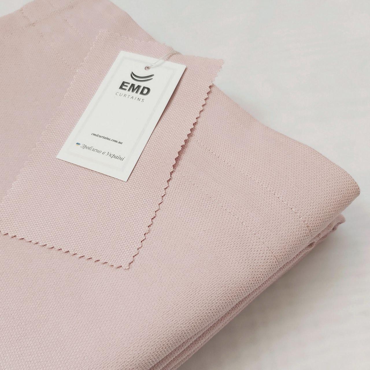 Штора на тесьме микровелюр 150х250 см 1 шт. Светло-розовый (402097-MT1/150) - фото 5