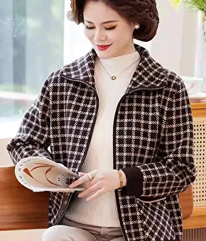 Кофта жіноча C00348-5 на блискавці 2ХL Коричневий - фото 2 Кофта жіноча C00348-5 на блискавці 2ХL Коричневий - фото 2