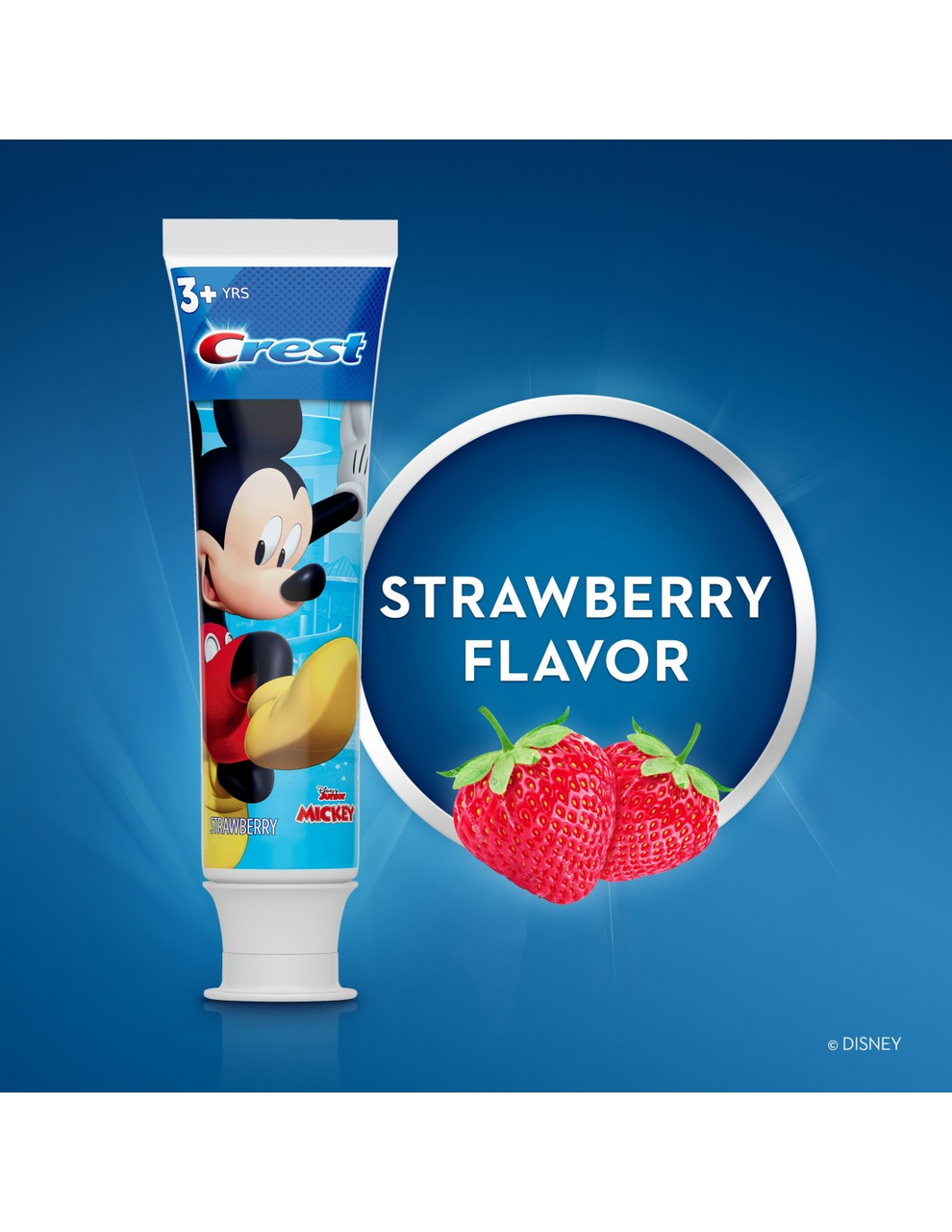 Зубная паста детская Crest Kid's Disney Junior Mickey Mouse Strawberry 119 г (037000751267) - фото 3