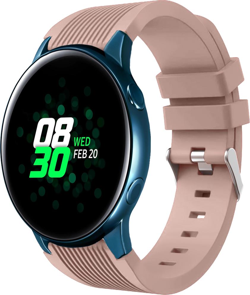 Ремінець Line для Galaxy Watch Active 2/1 (L) Pink (13482-31)
