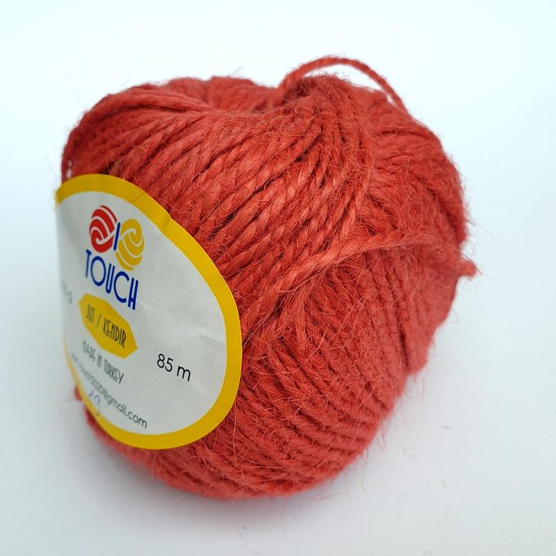 Пряжа Jut I Touch 19 Коралл (5978)