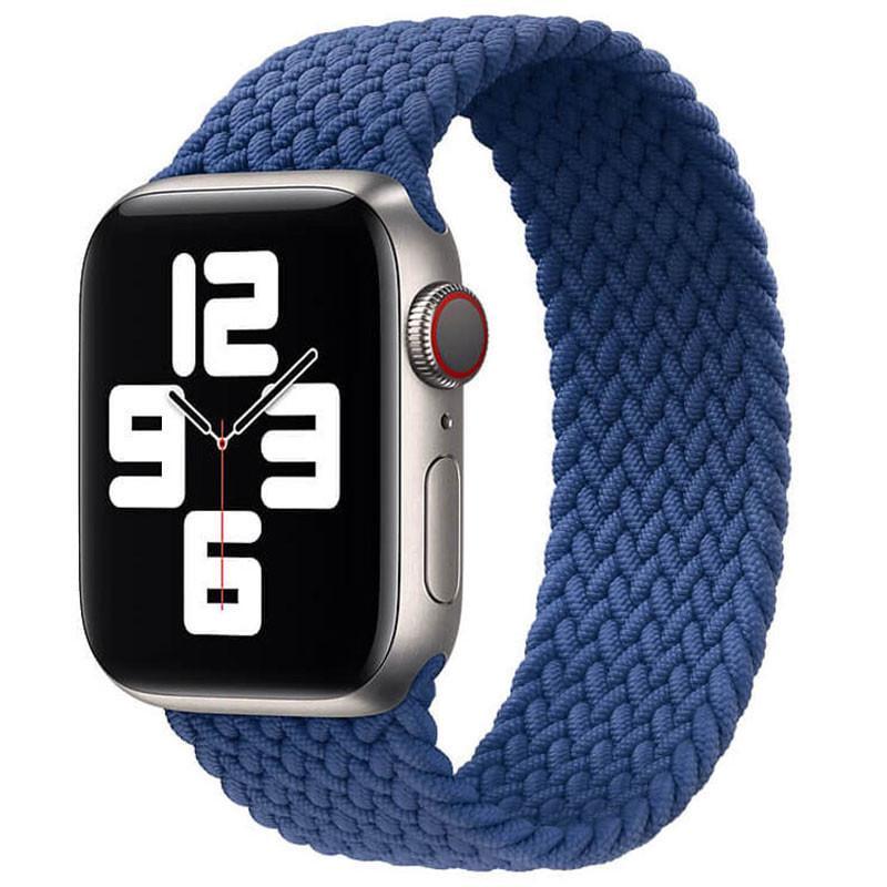 Ремінець Braided Solo Loop AAA для Apple Watch 42/44/45/46/49 мм 145 мм Синій (00000051880_4)