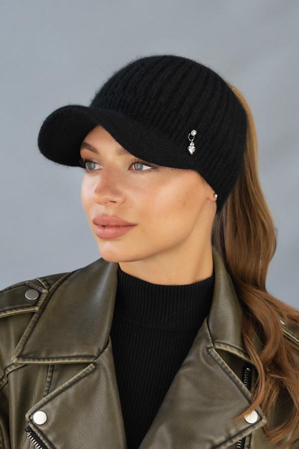 Бейсболка повязка Braxton Абби 7230 Черный (2353255749) - фото 1