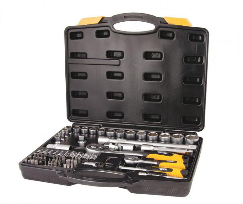 Набор насадок торцевых MasterTool GM PROFI CrV 1/4" - 1/2" 72 шт. (Арт.: 78-5072-PF)