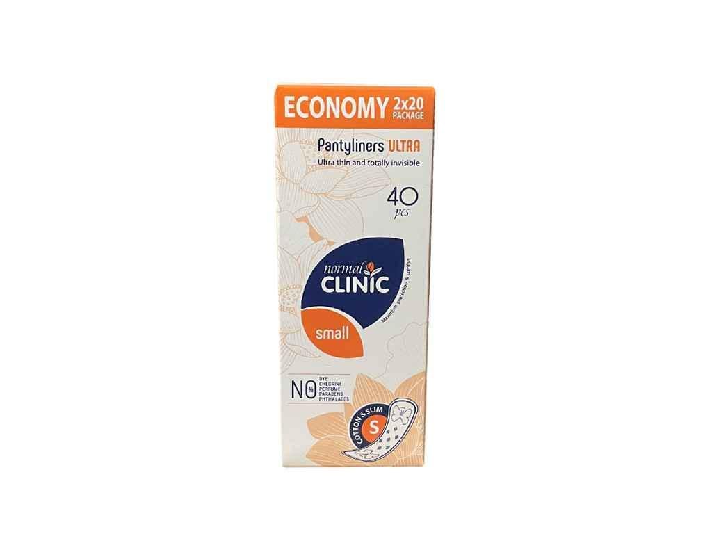 Прокладки ежедневные Normal Clinic Comfort ultra-cotton&slim 40 шт. (796216)