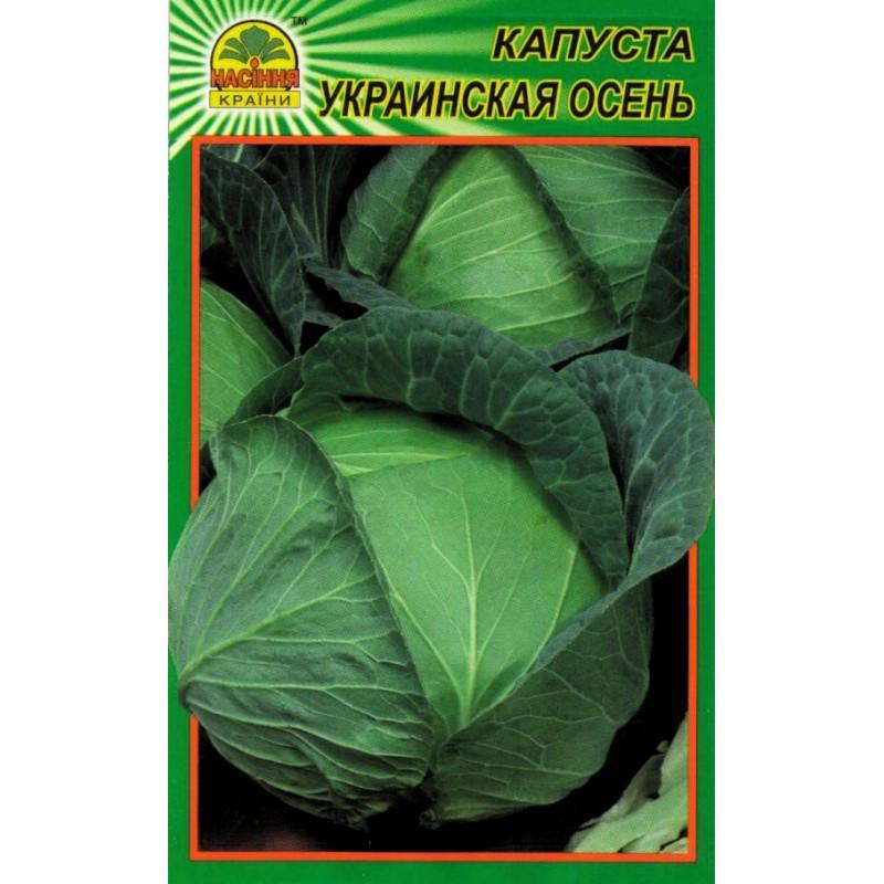 Насіння капусти Насіння країни Українська осінь 1 г (1137297638) Насіння капусти Насіння країни Українська осінь 1 г (1137297638)