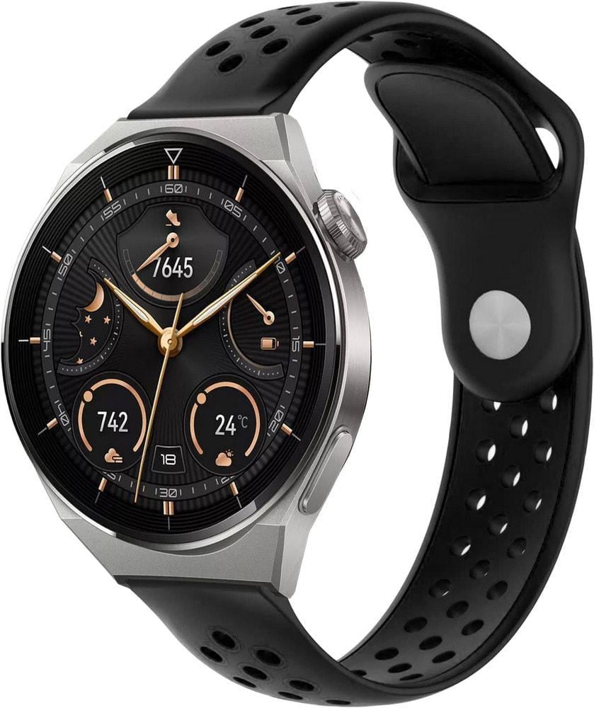 Ремешок Sport для Huawei Watch GT3 Pro 46 мм Black (37339-2B)