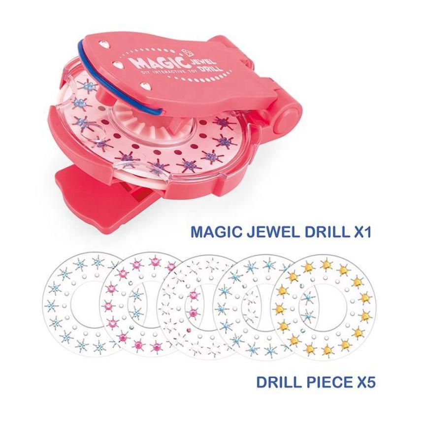 Інтерактивний ігровий набір для створення зачісок дівчаткам Magic Jewel Drill Diy lay Set Toy Braider Kits Make Up Girl (19271201) - фото 2 Інтерактивний ігровий набір для створення зачісок дівчаткам Magic Jewel Drill Diy lay Set Toy Braider Kits Make Up Girl (19271201) - фото 2