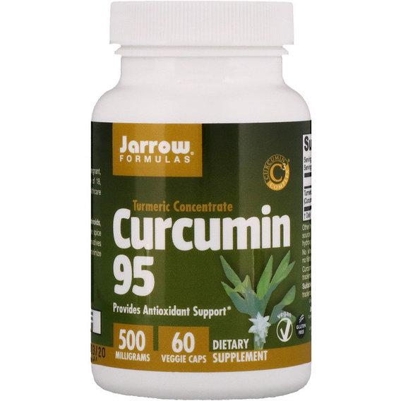 Куркума Jarrow Formulas Curcumin 95 500 мг 60 Veg Caps (JRW-14004)