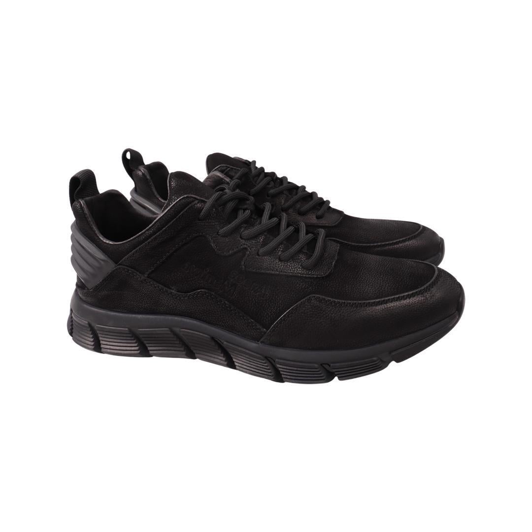 Кроссовки мужские Arees из нубука р. 44 Черный (112-21DTC)