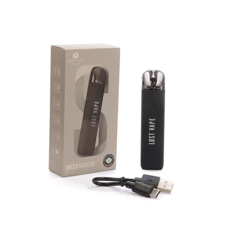 Под-система Lost Vape Ursa S Pod 800 mAh 2,5 мл Kit Full Black (11638) - фото 7