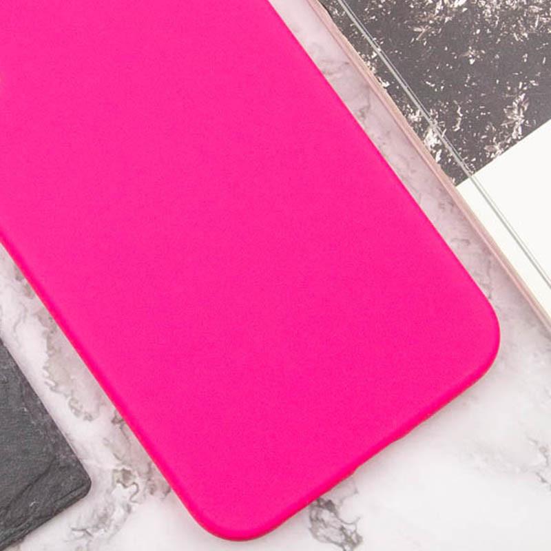 Противоударный чехол Silicone Cover Lakshmi (AAA) для Samsung Galaxy S22 Розовый / Barbie pink - фото 3