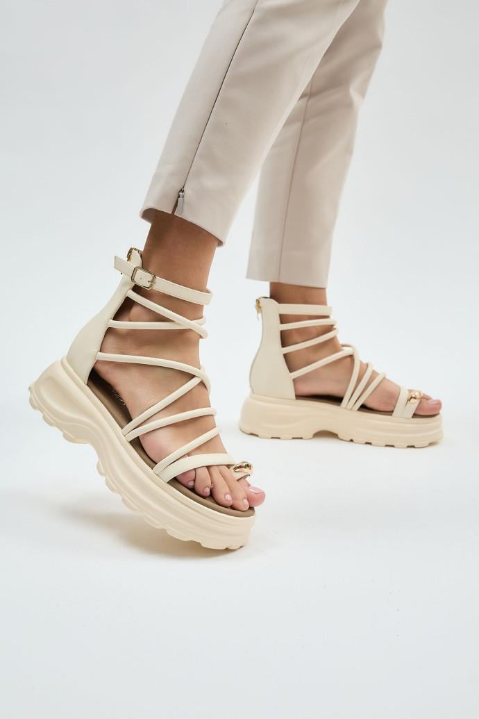 Босоножки женские ALLSY 194830 р. 39 Бежевый (21559_39) Босоножки женские ALLSY 194830 р. 39 Бежевый (21559_39)