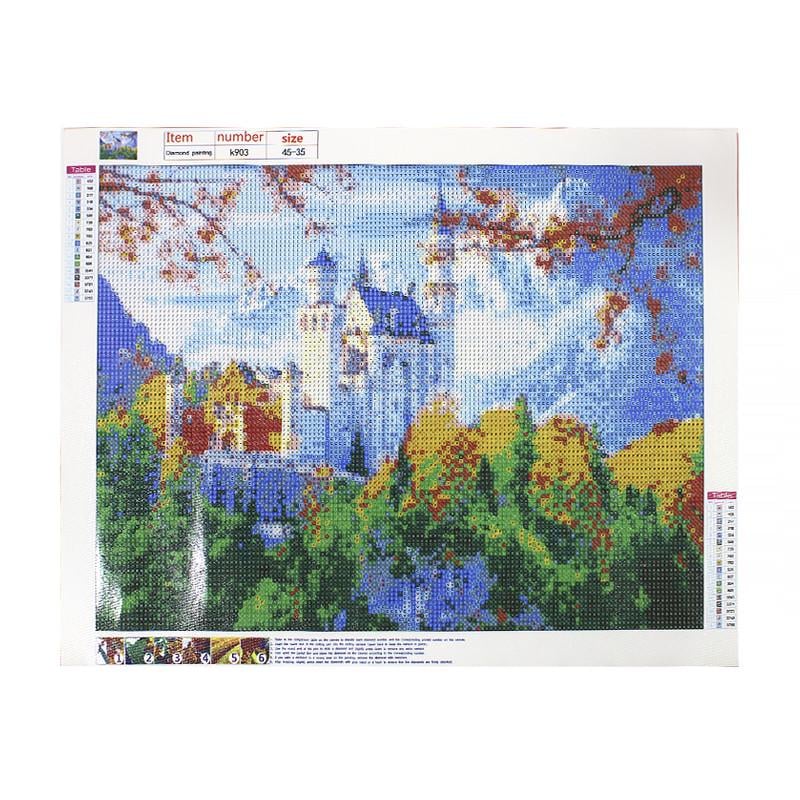 Алмазная мозаика Lesko DIY K903 Замок Алмазная мозаика Lesko DIY K903 Замок