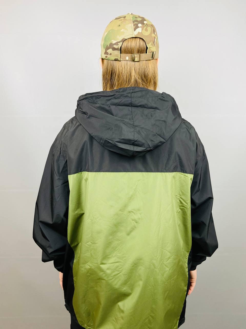 Ветровка мужская XL Зеленый/Черный (42653) - фото 2