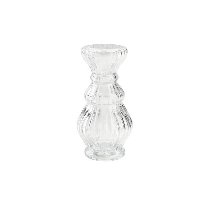 Ваза для квітів d 9 см висота 17 см Прозорий (049073be)
