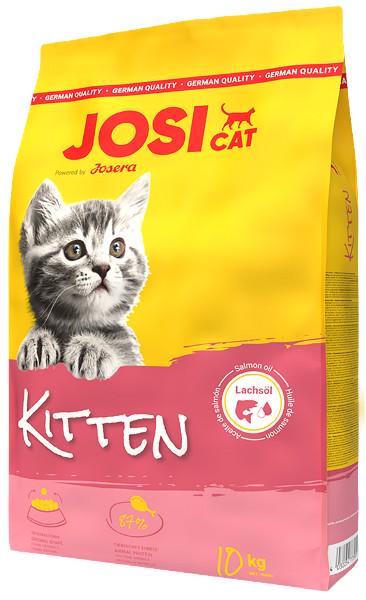 Сухой корм для котят и кормящих матерей Josera JosiCat Kitten с домашней птицей 10 кг (4032254773955)