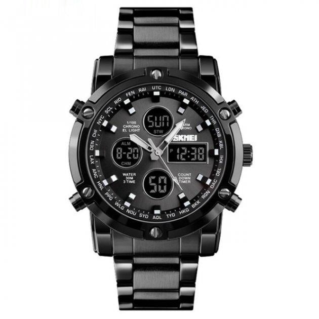 Мужские наручные часы Skmei Molot Limited спортивные All Black