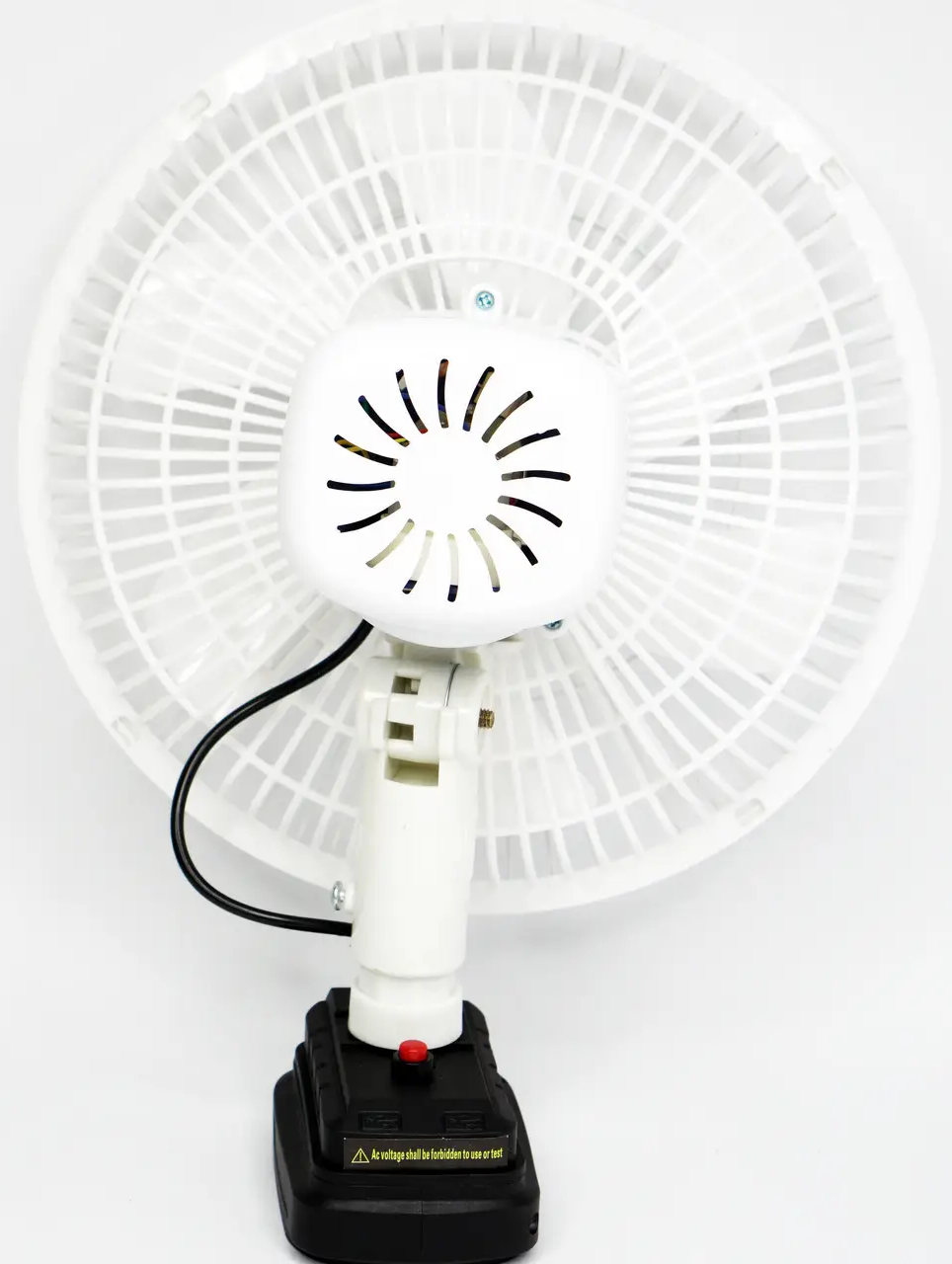 Вентилятор акумуляторнийVAP-12 12" автоповертання 2xАКБ (26642895) - фото 5 Вентилятор акумуляторнийVAP-12 12" автоповертання 2xАКБ (26642895) - фото 5