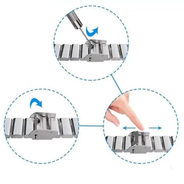 Інструмент для ремонту та обслуговування ремінців наручного годинника (7000007153) - фото 2