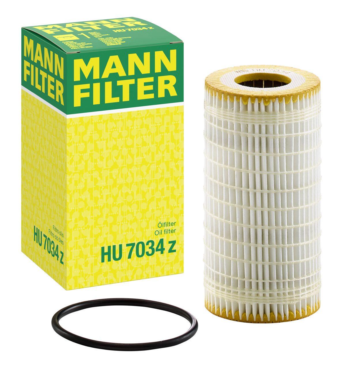 Фильтр смазки Mann-Filter (HU7034Z)