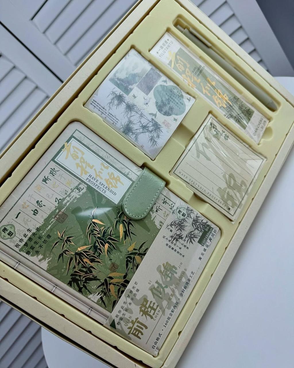 Подарочный канцелярский набор Green Tea (2696762399)