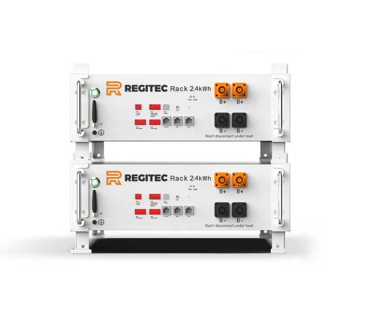 Акумуляторна батарея модульна Regitec Solar Rack LiFePo4 10,2 kWh (RGT Rack10,2 kWh)