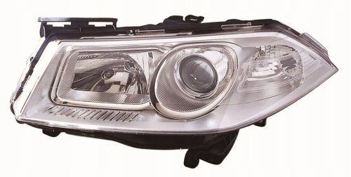 Фара передняя левая Renault Megane II 2006-2008 H7/H1 (551-1162L-LD-EM)