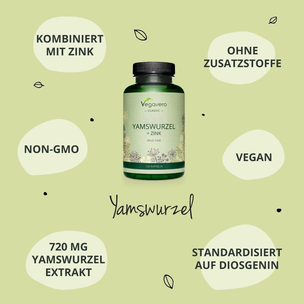 Витамины для иммунитета Vegavero Корень ямса 1440 мг 120 капс. (50094234v) - фото 2 Витамины для иммунитета Vegavero Корень ямса 1440 мг 120 капс. (50094234v) - фото 2