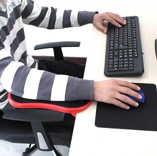 Подставка под локоть для работы за компьютером Computer Arm Support Красный (2b060d37) - фото 3