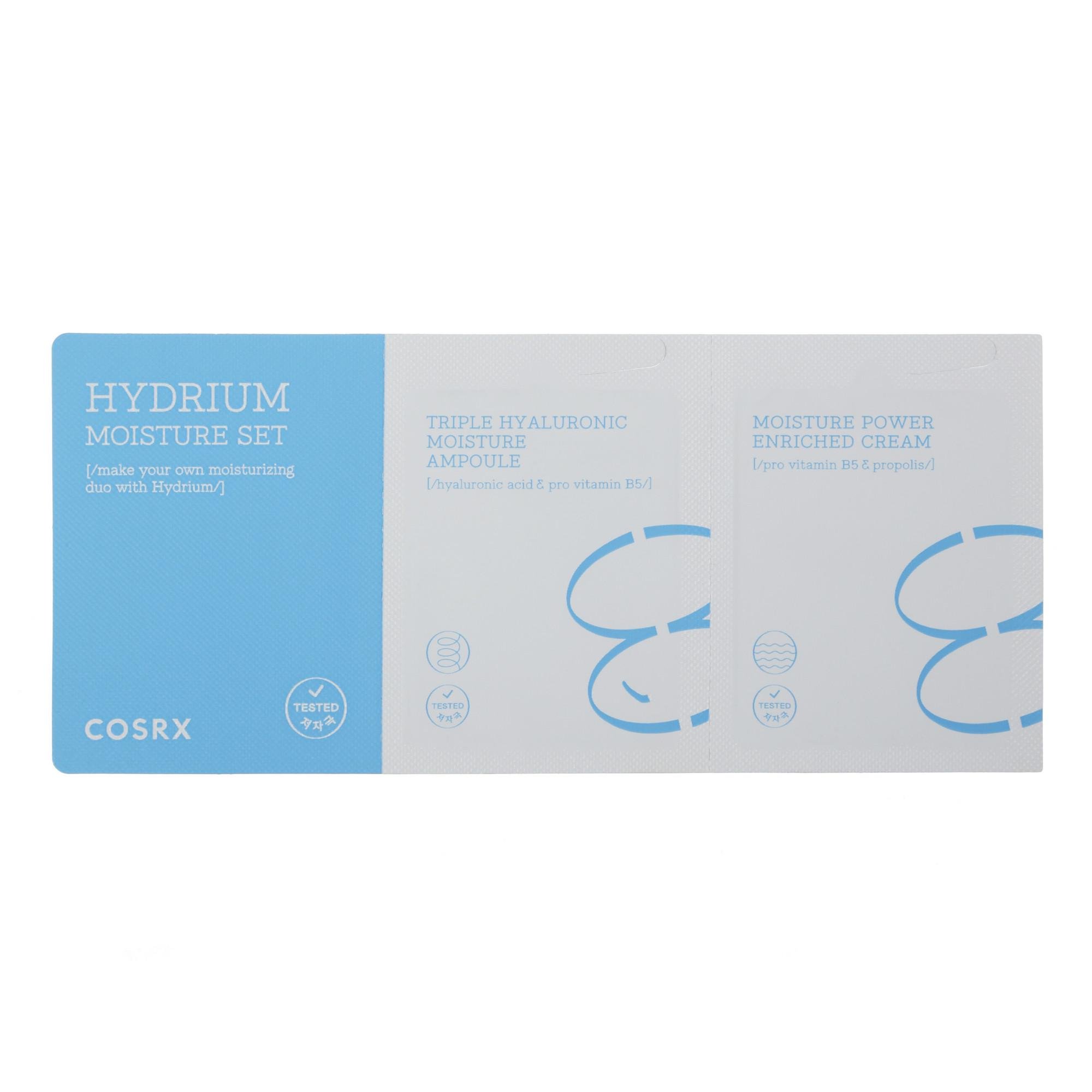 Увлажняющий набор пробников COSRX Hydrium Moisture Set Sachet 1 шт